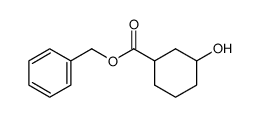 benzyl 3-hydroxycyclohexanecarboxylate结构式