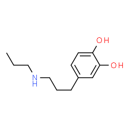 1,2-Benzenediol, 4-[3-(propylamino)propyl]- (9CI) Structure