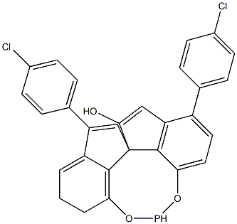 (11aS)-3,7-双(4-氯苯基)-10,11,12,13-四氢-5-羟基-二茚基[7,1-de：1'',7''-fg] [1, 3,2]二氧杂磷杂八环图片