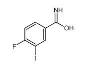 4-fluoro-3-iodobenzamide Structure
