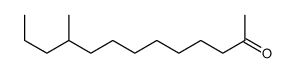 10-methyltridecan-2-one结构式