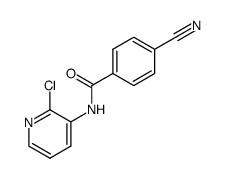 3-(4-cyano-benzoylamino)-2-chloropyridine structure