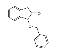 1-(benzyloxy)-1H-inden-2(3H)-one结构式