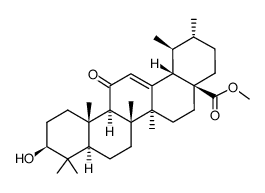 11-oxo-methyl ursolate结构式