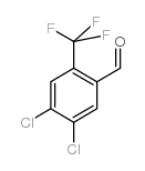 4,5-DICHLORO-2-(TRIFLUOROMETHYL)-BENZALDEHYDE structure
