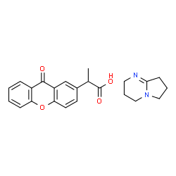 2-(9-氧代占吨-2-基)丙酸1,5-二氮杂二环[4.3.0]壬-5-烯盐图片