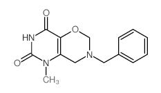 3-Benzyl-5-methyl-3,4-dihydro-2H-pyrimido[4,5-e][1,3]oxazine-6,8(5H,7H)-dione结构式