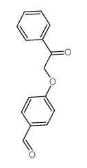 4-phenacyloxybenzaldehyde structure