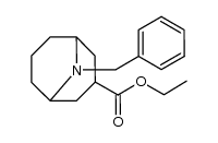 ethyl N-benzyl-9-azabicyclo[3.3.1]nonane-3-carboxylate Structure