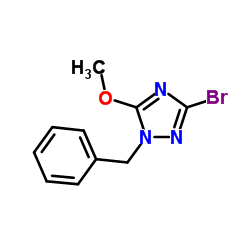 1-benzyl-3-bromo-5-methoxy-1,2,4-triazole图片