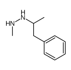 1-Methyl-2-(α-methylphenethyl)hydrazine structure
