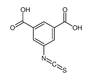 5-isothiocyanatobenzene-1,3-dicarboxylic acid结构式