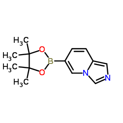 6-(4,4,5,5-Tetramethyl-1,3,2-dioxaborolan-2-yl)imidazo[1,5-a]pyridine Structure