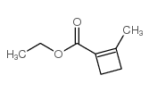 1-Cyclobutene-1-carboxylicacid,2-methyl-,ethylester(9CI) Structure
