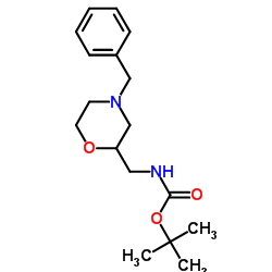 Tert-Butyl (4-Benzylmorpholin-2-Yl)Methylcarbamate picture