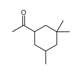 1-(3,3,5-trimethylcyclohexyl)ethan-1-one structure