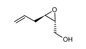 ((2R,3R)-3-allyloxiran-2-yl)methanol Structure