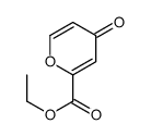 Ethyl 4-oxo-4H-pyran-2-carboxylate Structure