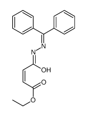 ethyl (Z)-3-[(benzhydrylideneamino)carbamoyl]prop-2-enoate结构式