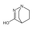 1,2-diazabicyclo[2.2.2]octan-3-one结构式