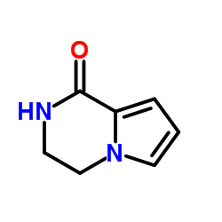 3,4-二氢-2H-吡咯并[1,2-a]吡嗪-1-酮结构式