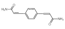 2-Propenamide, 3,3'-(1,4-phenylene)bis- (en)结构式