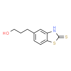 2(3H)-Benzothiazolethione,5-(3-hydroxypropyl)-(9CI) picture