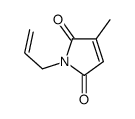 3-methyl-1-prop-2-enylpyrrole-2,5-dione Structure