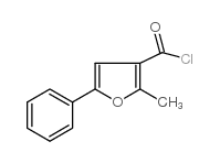 2-甲基-5-苯基呋喃-3-羰酰氯图片