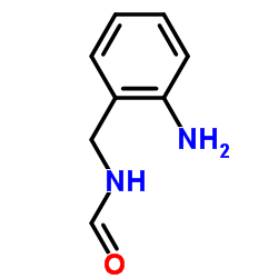 Formamide, N-[(2-aminophenyl)methyl]- (9CI) Structure