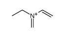 ethenyl-ethyl-methylideneazanium结构式