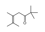 2,2,5,6-tetramethylhept-5-en-3-one Structure