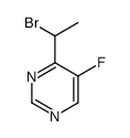 4-(1-Bromoethyl)-5-fluoropyrimidine Structure