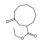 ethyl 3-oxocyclononane-1-carboxylate Structure