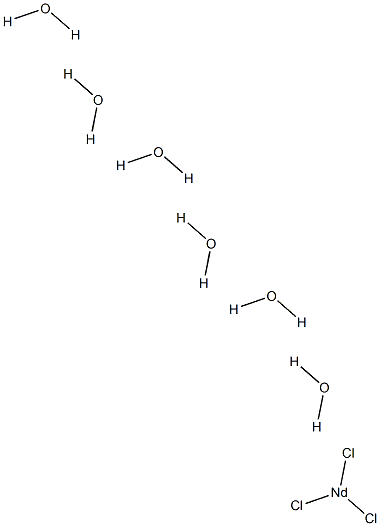 氯化钕(III)水合物图片