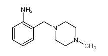 2-((4-METHYLPIPERAZIN-1-YL)METHYL)ANILINE structure