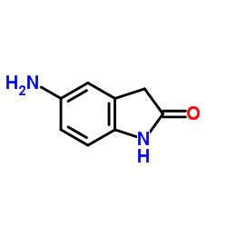 5-氨基-1,3-二氢吲哚-2-酮结构式