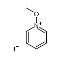 1-Methoxypyridinium iodide结构式
