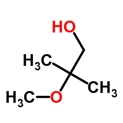 2-Methoxy-2-methyl-1-propanol Structure