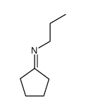 Cyclopentyliden-propyl-amin结构式