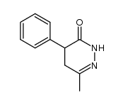 6-Methyl-4-phenyl-4,5-dihydropyridazin-3(2H)-one Structure