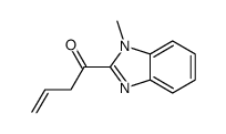 3-Buten-1-one,1-(1-methyl-1H-benzimidazol-2-yl)-(9CI) picture