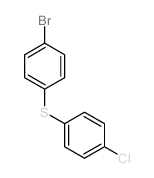 Benzene,1-bromo-4-[(4-chlorophenyl)thio]- Structure