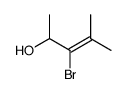 3-bromo-4-methylpent-3-en-2-ol Structure