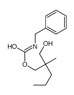 [2-(hydroxymethyl)-2-methylpentyl] N-benzylcarbamate结构式