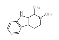 1H-Pyrido[3,4-b]indole,2,3,4,9-tetrahydro-1,2-dimethyl- (9CI) structure
