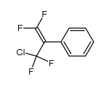 3-chloro-2-phenylperfluoropropene-1结构式