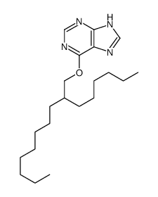 6-(2-hexyldecoxy)-7H-purine Structure