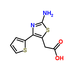 2-氨基-4-(2-噻吩)-5-噻唑乙酸图片