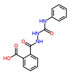 2-{[2-(Phenylcarbamoyl)hydrazino]carbonyl}benzoic acid结构式